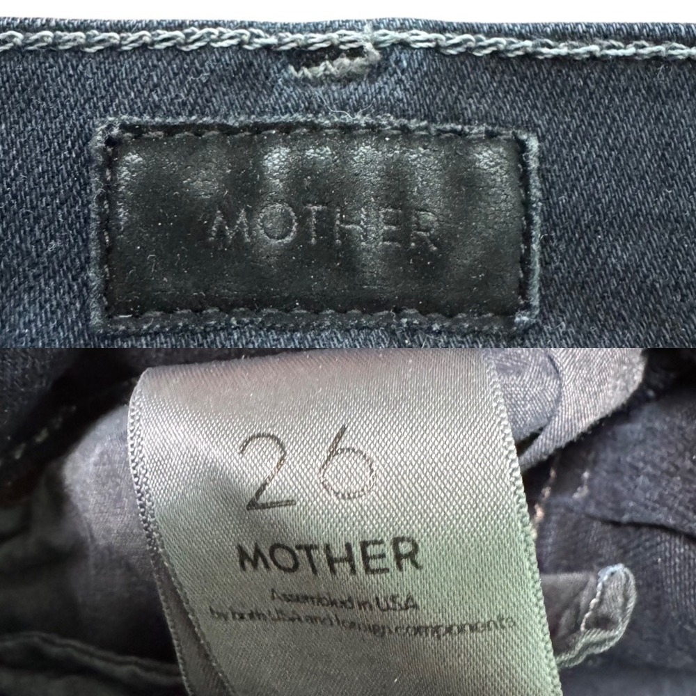 Mother the Stunner Zip Two Step Fray‎ Jean Last Call Women's Size 26 - Picture 5 of 8